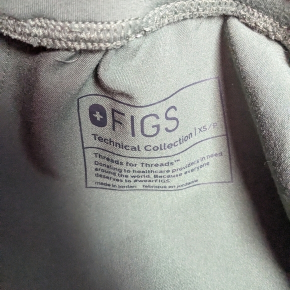 COPY - FIGS Women's Zamora Jogger Scrub Pants size XS petite kaki green - Picture 12 of 16